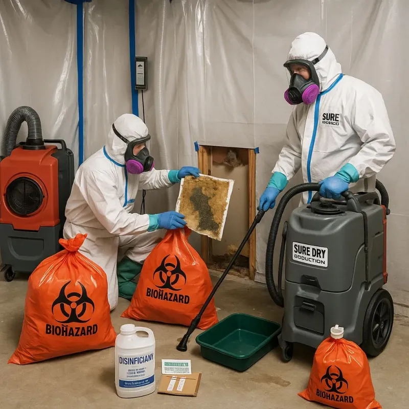 Contaminated Water Handling Protocols process in Hudson Lake, IN